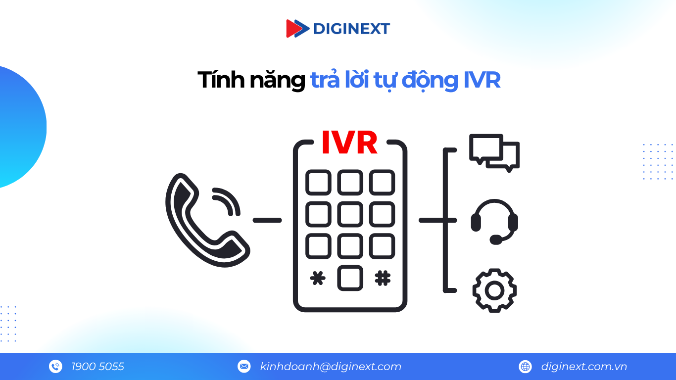 tính năng trả lời tự động IVR