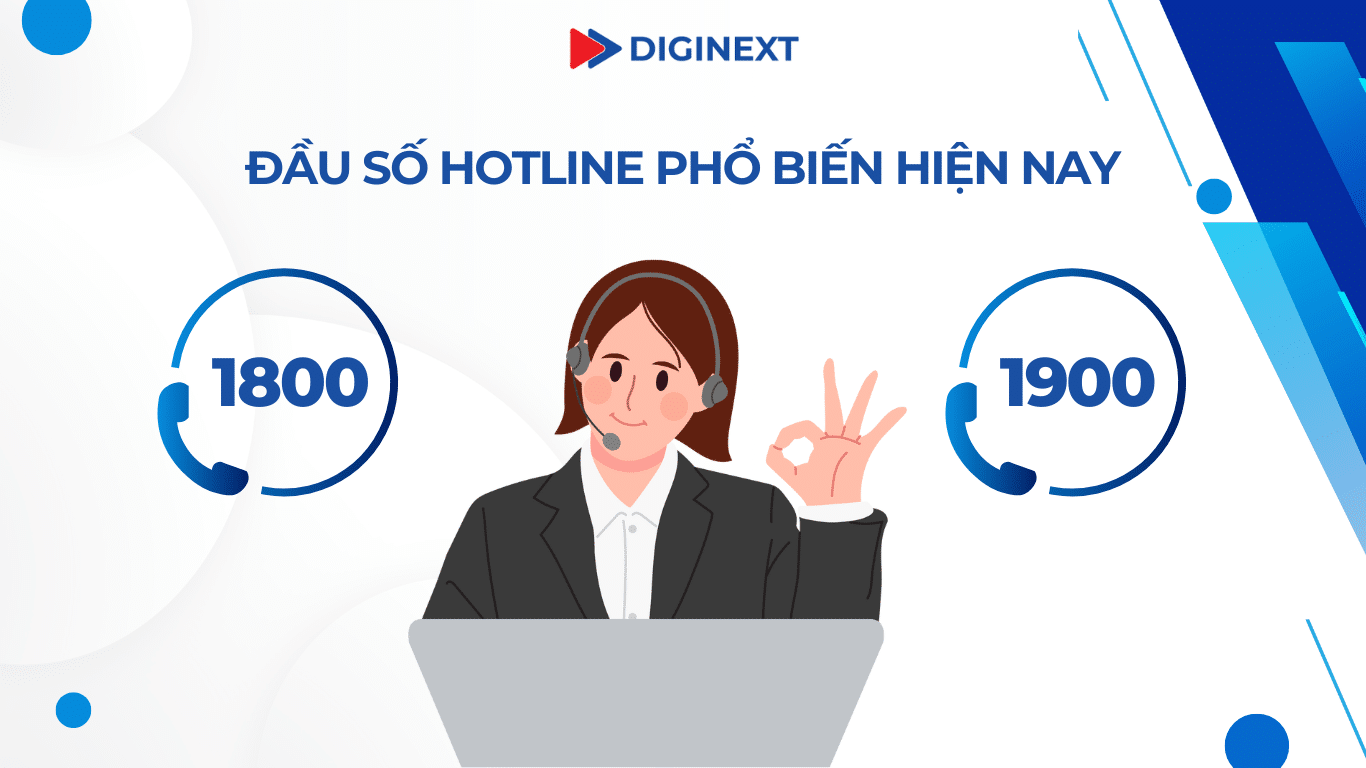 Đầu số 1800 và 1900 là hai loại đầu số hotline phổ biến hiện nay