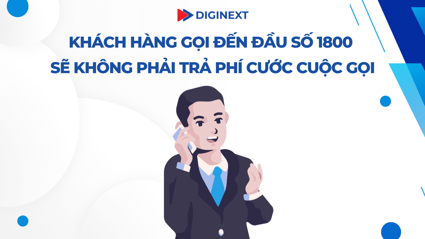 Đầu số 1800 là đầu số không tính cước phí của người gọi